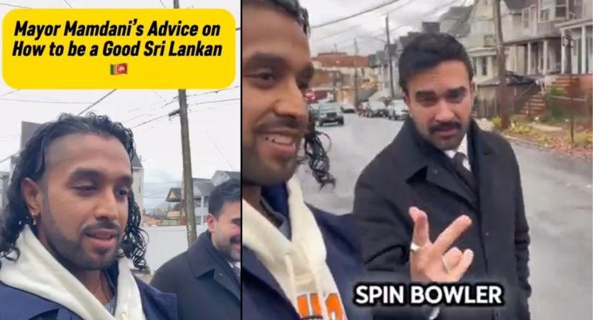 Mamdani Channels Murali in Message to Sri Lankans